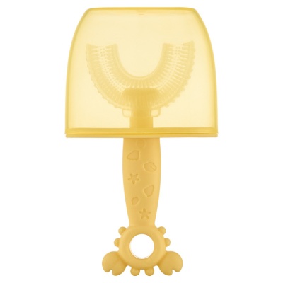 Детская зубная щетка массажёр Крабик Roxy-Kids RTM-005-Y 1